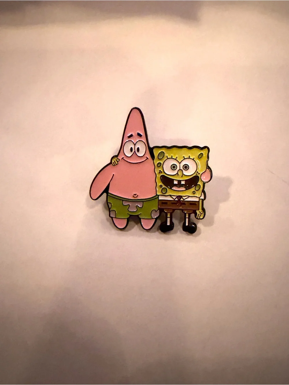 SpongeBob & Patrick Enamel Pin